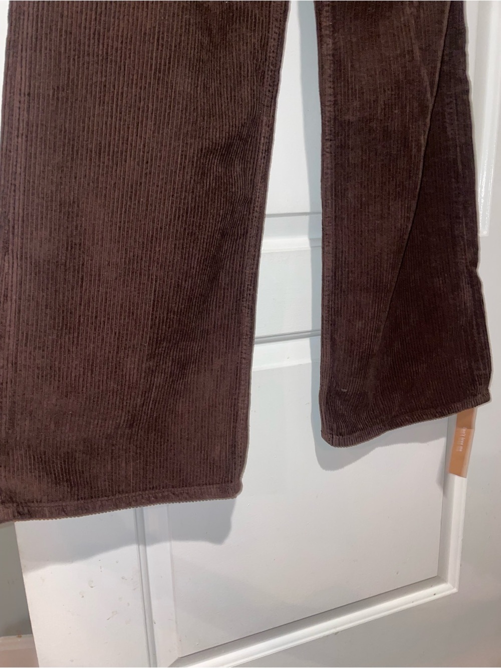 New! Reformation Cary High Rise Slouchy Wide Leg Corduroy Pants Brown Espresso🤎 - Picture 6 of 8